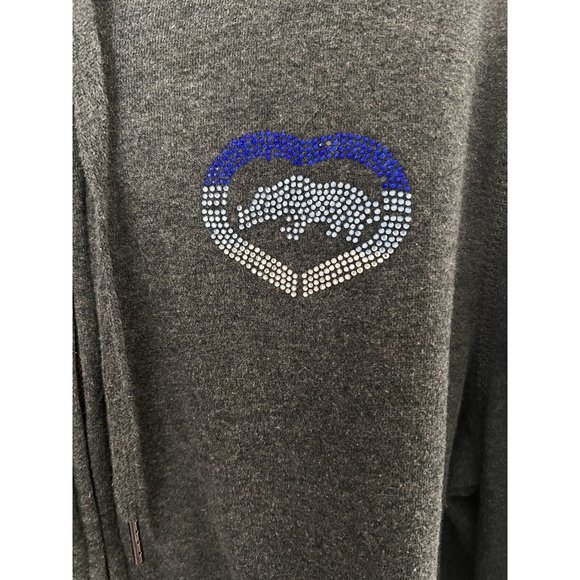 ECKO red zip up rhinestone hoodie Size XL - Picture 8 of 8